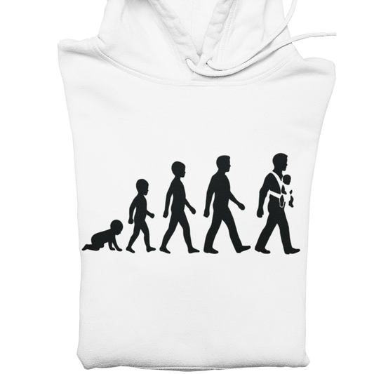 Evolution zum Papa - Herren Hoodie
