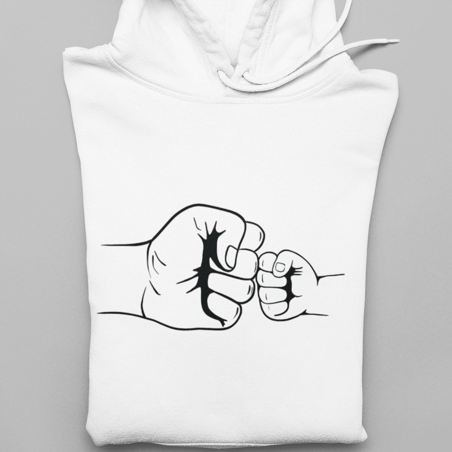 Faustcheck Papa Kind - Herren Hoodie