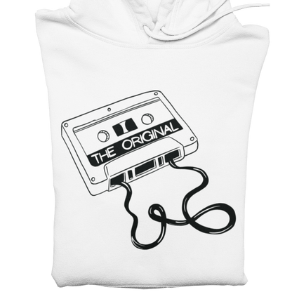 Hoodie Set | Papa - The Original in Weiß | Kind - The Remix mit Farbwahl