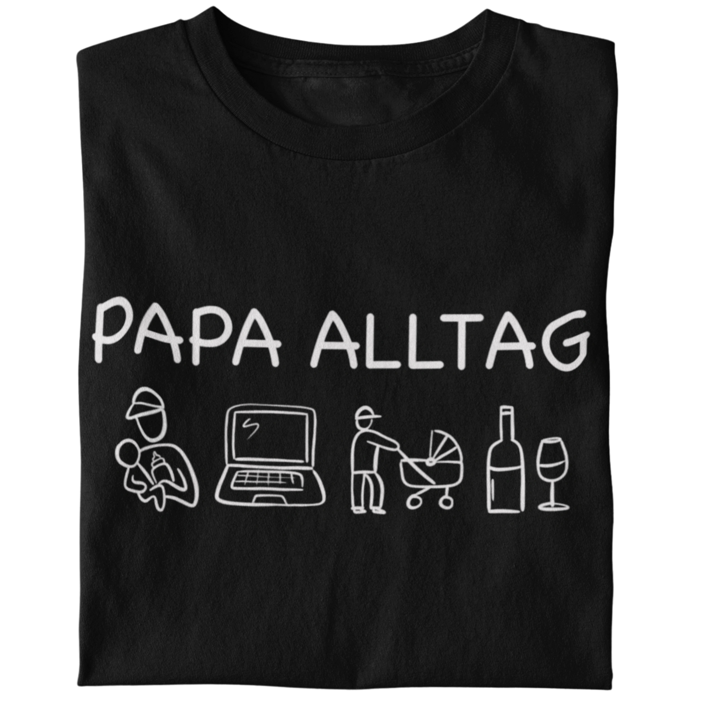 Papa Alltag  - Herren T-Shirt