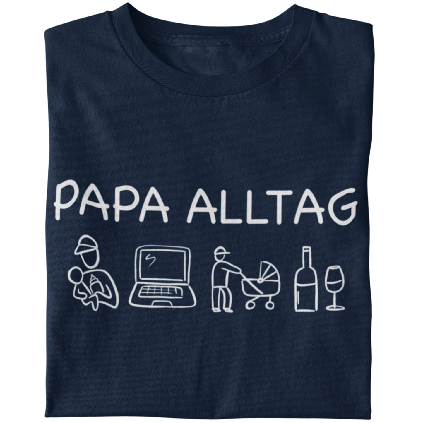 Papa Alltag  - Herren T-Shirt