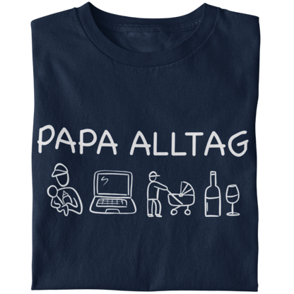 Papa Alltag  - Herren T-Shirt