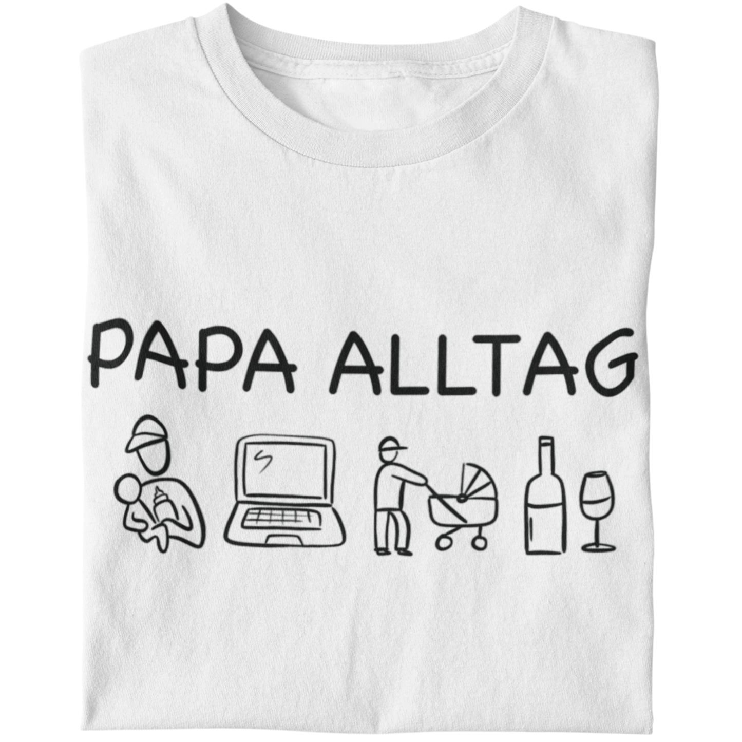 Papa Alltag  - Herren T-Shirt