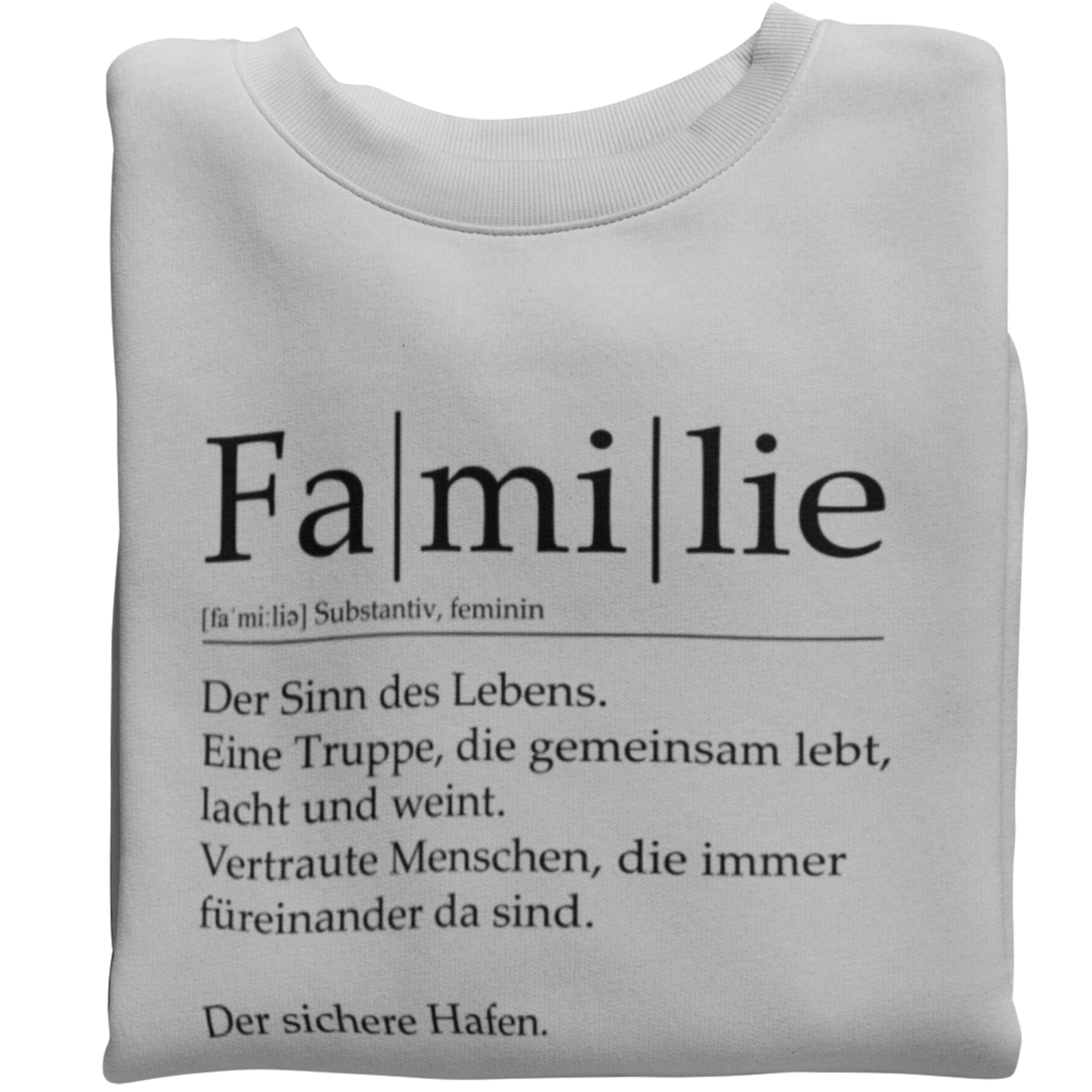 Familie  - Damen Sweatshirt