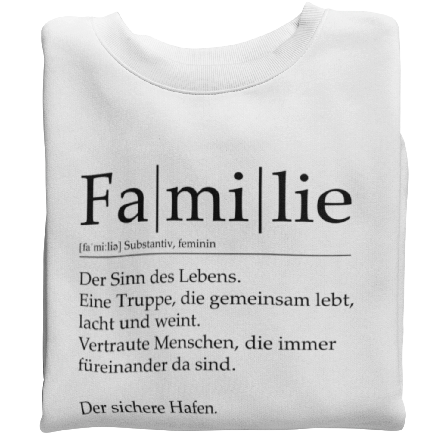 Familie  - Damen Sweatshirt