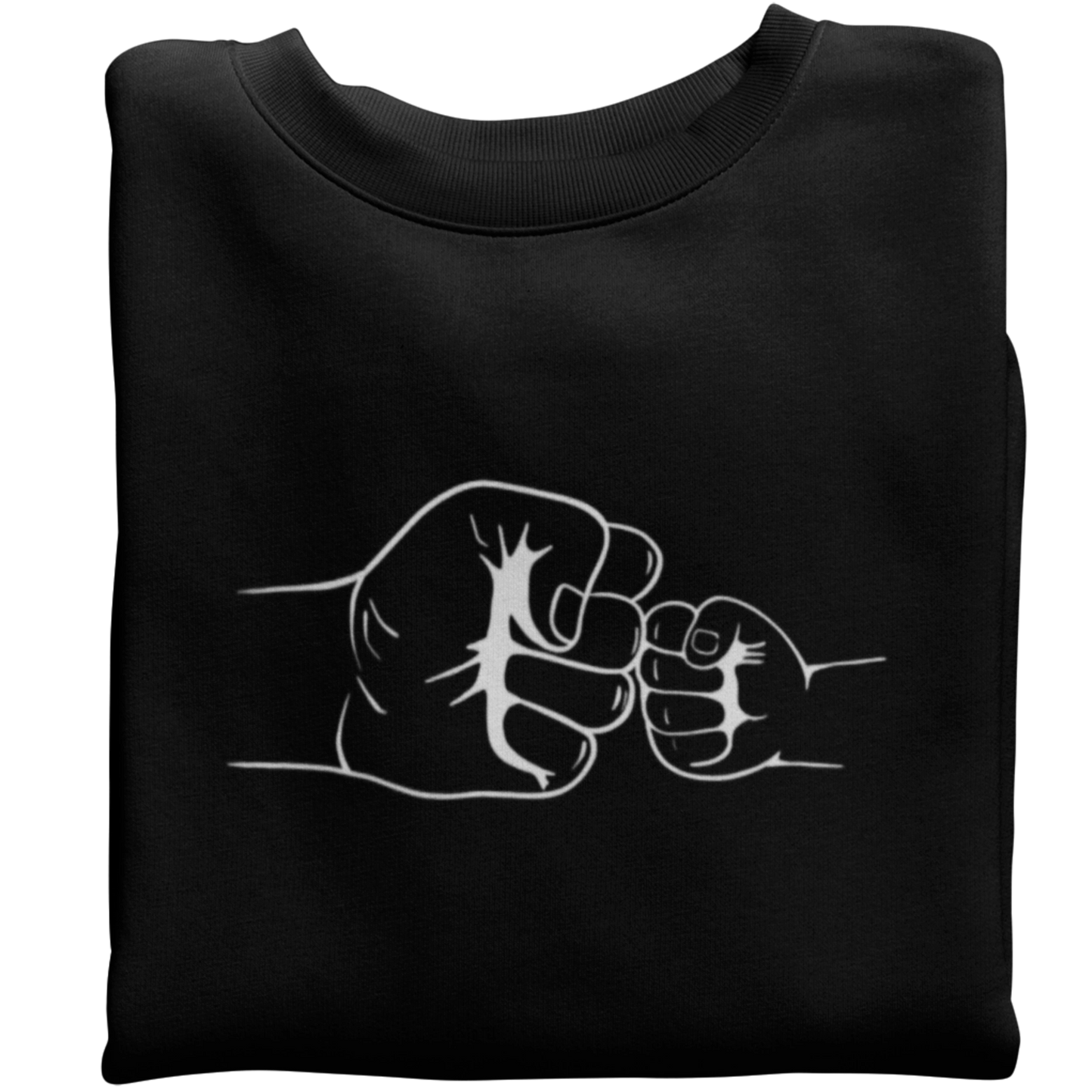 Faustcheck Papa Kind - Herren Sweatshirt