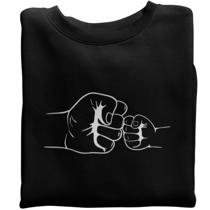 Faustcheck Papa Kind - Herren Sweatshirt