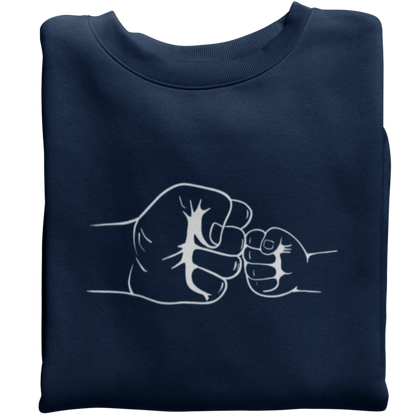 Faustcheck Papa Kind - Herren Sweatshirt