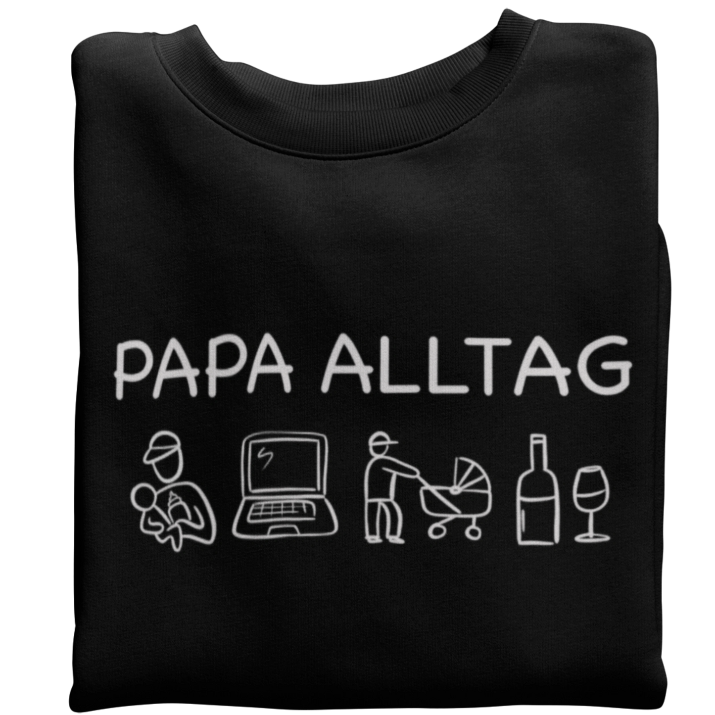Papa Alltag - Herren Sweatshirt