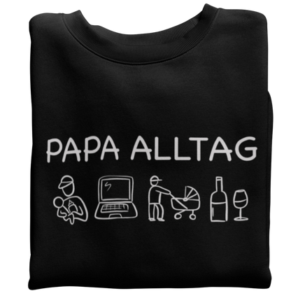 Papa Alltag - Herren Sweatshirt