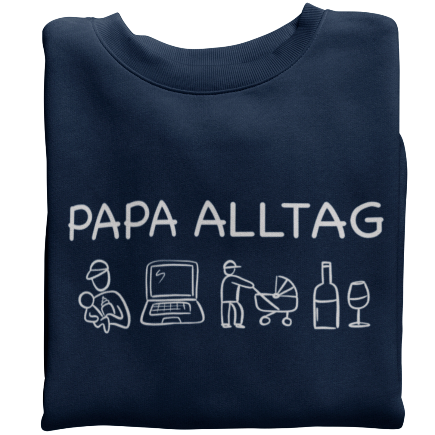 Papa Alltag - Herren Sweatshirt