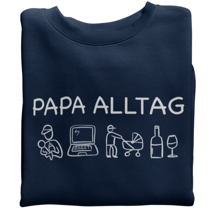 Papa Alltag - Herren Sweatshirt