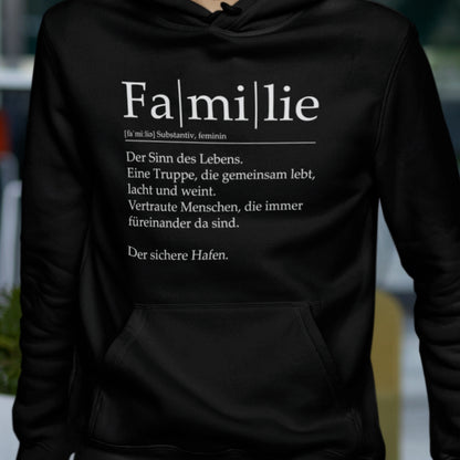 Familie  - Herren Hoodie