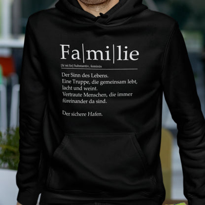 Familie  - Herren Hoodie