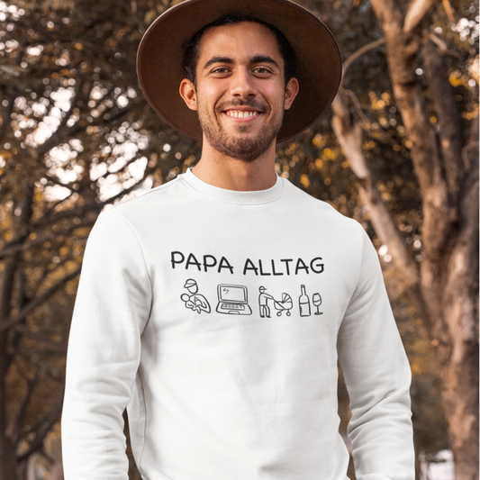 Papa Alltag - Herren Sweatshirt