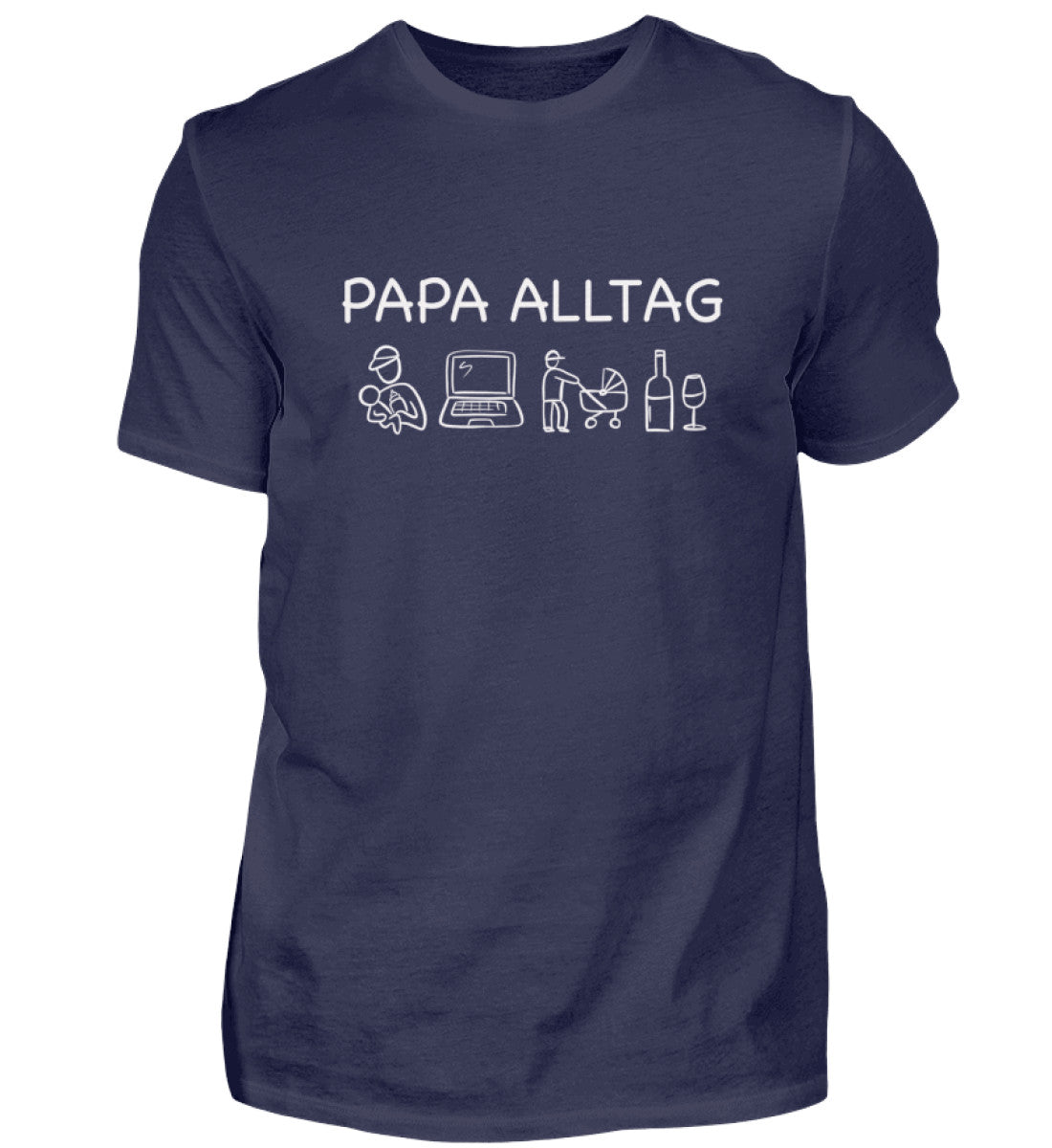 Papa Alltag  - Herren T-Shirt
