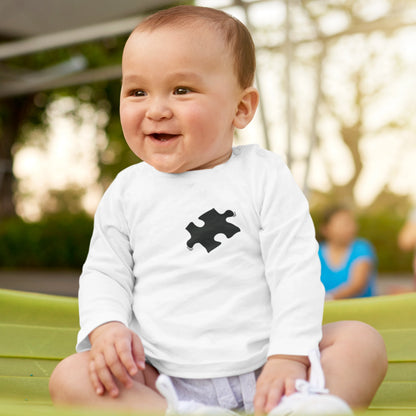 Puzzlestück  - Baby Langarmshirt