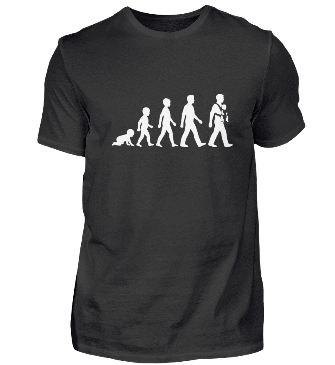 Evolution zum Papa  - Herren T-Shirt