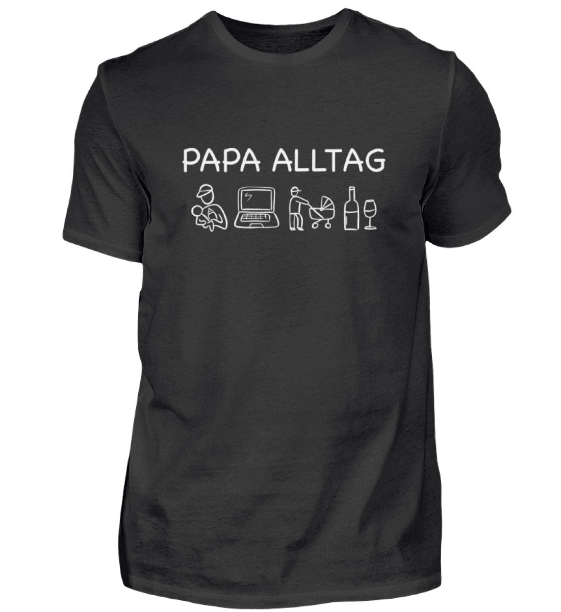 Papa Alltag  - Herren T-Shirt