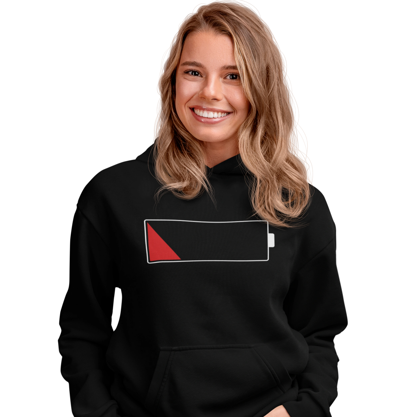 Akku leer  - Damen Hoodie