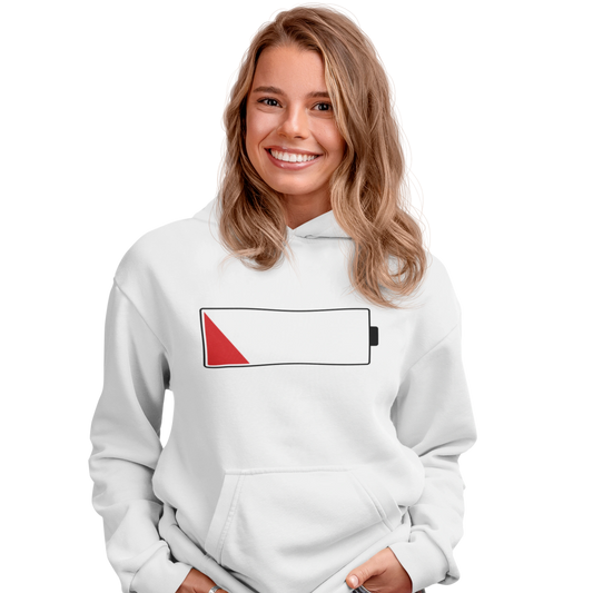 Akku leer  - Damen Hoodie