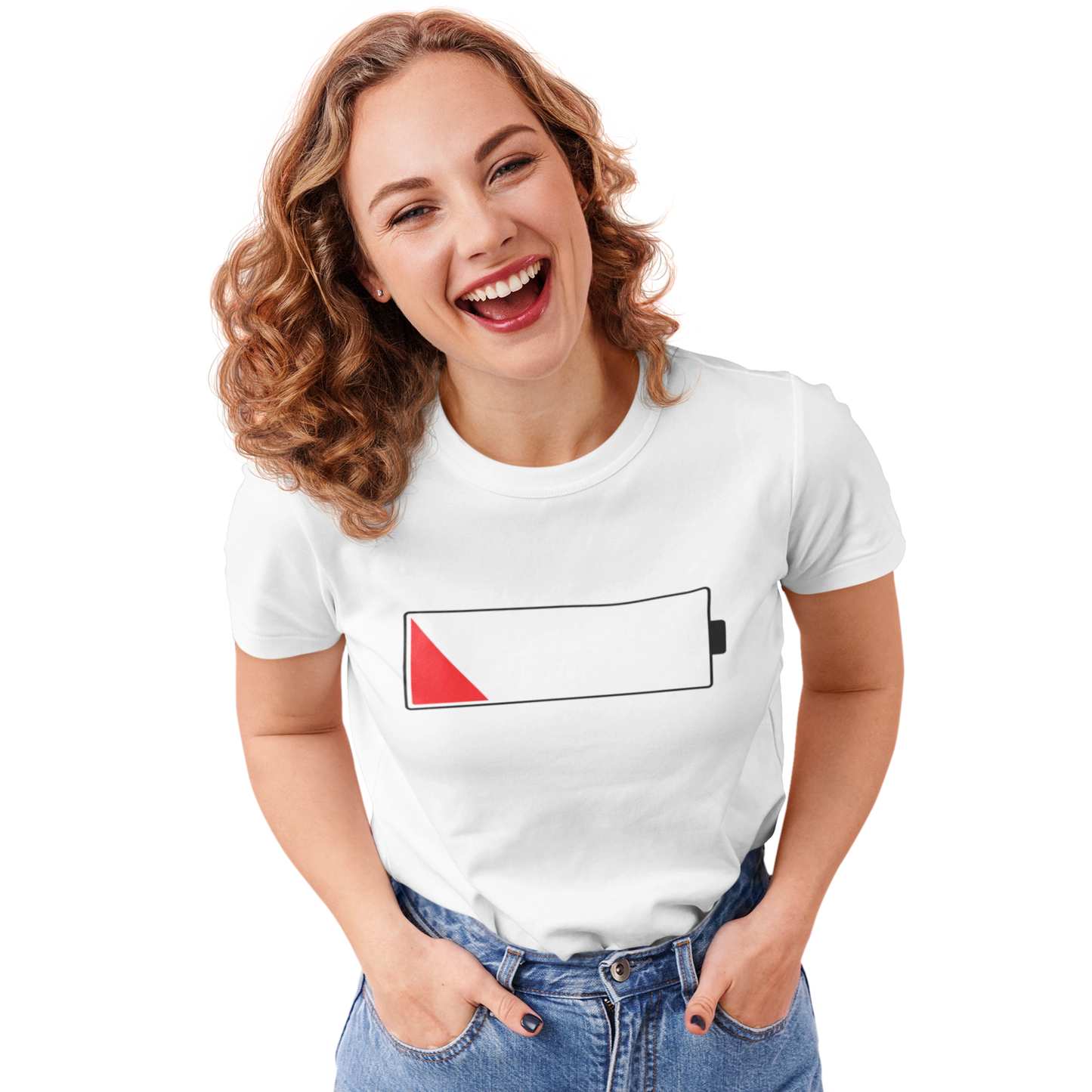 Akku leer  - Damen T-Shirt