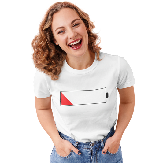 Akku leer  - Damen T-Shirt