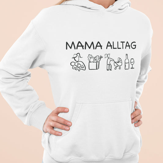 Mama Alltag  - Damen Hoodie
