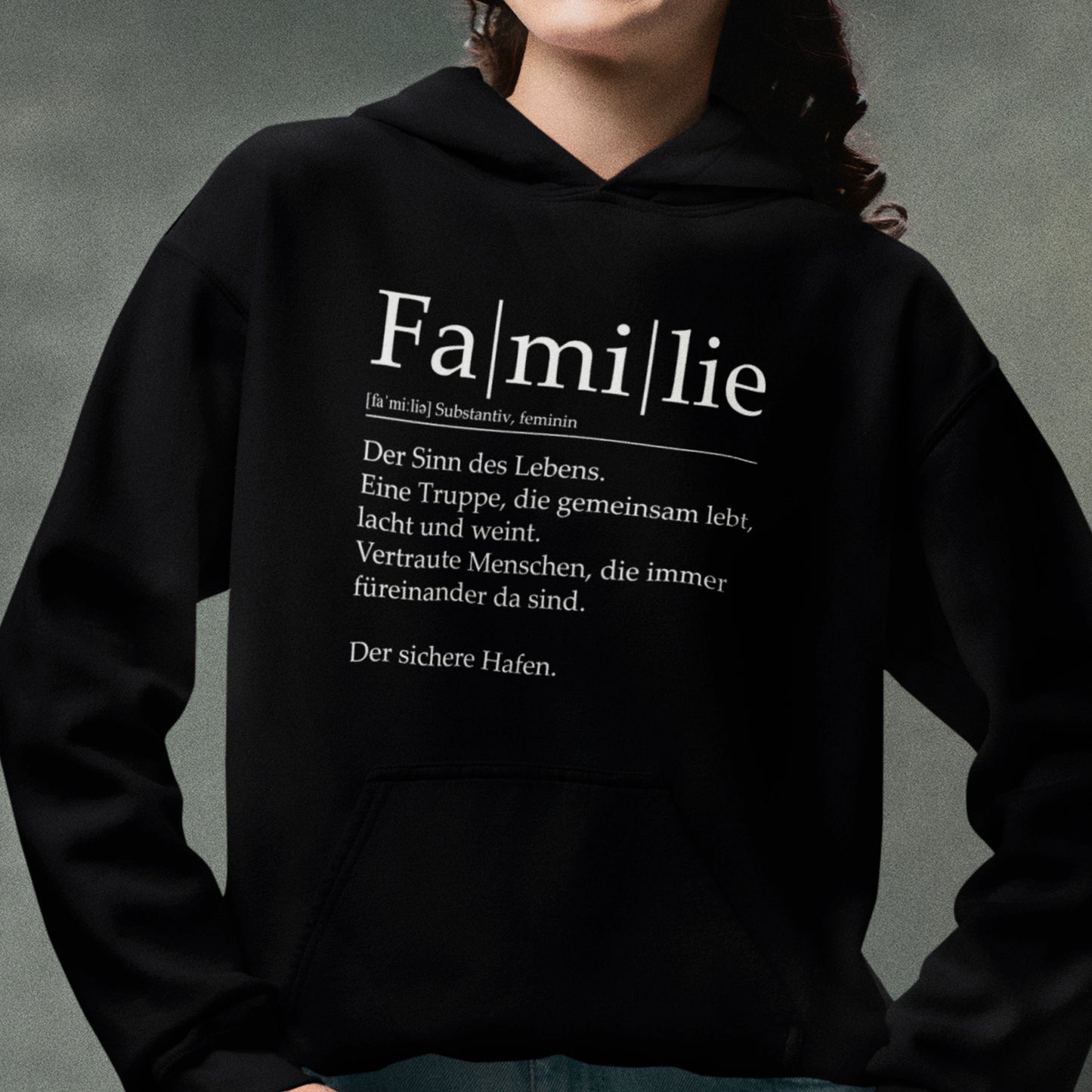 Familie  - Damen Hoodie