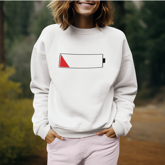 Akku leer - Damen Sweatshirt