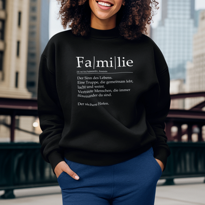 Familie  - Damen Sweatshirt
